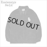 【送料無料】KustomStyle カスタムスタイル K/S ROSE CORDUROY JKT BLACK