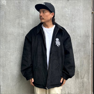 画像3: 【送料無料】KustomStyle カスタムスタイル K/S ROSE CORDUROY JKT BLACK