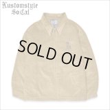 【送料無料】KustomStyle カスタムスタイル K/S ROSE CORDUROY JKT CAMEL