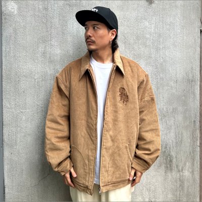 画像3: 【送料無料】KustomStyle カスタムスタイル K/S ROSE CORDUROY JKT CAMEL