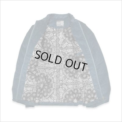 画像4: 【送料無料】KustomStyle カスタムスタイル K/S ROSE CORDUROY JKT LAKE BLUE