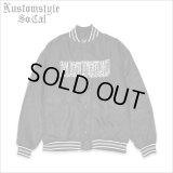 【送料無料】KustomStyle カスタムスタイル CHAVO LOGO NYLON STADIUM JKT BLACK