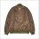 画像2: 【送料無料】KustomStyle カスタムスタイル CHAVO LOGO NYLON STADIUM JKT BROWN (2)