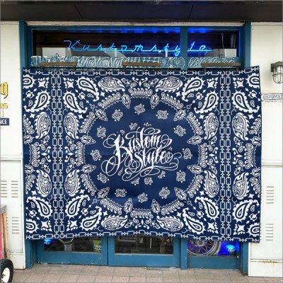 画像1: 【送料無料】KustomStyle カスタムスタイル NORM BANDANA ラグマット