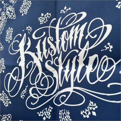 画像4: 【送料無料】KustomStyle カスタムスタイル NORM BANDANA ラグマット