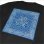 画像4: KustomStyle カスタムスタイル FUCKIN' BANDANA L/S Tシャツ BLACK	 (4)