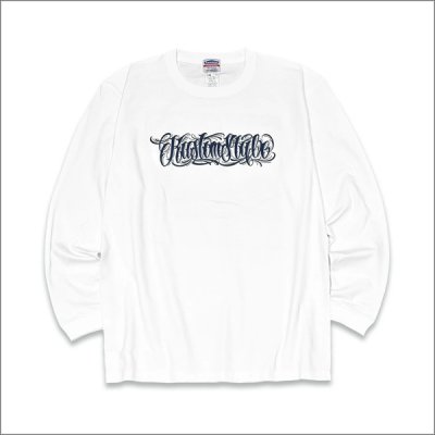 画像2: KustomStyle カスタムスタイル FUCKIN' BANDANA L/S Tシャツ WHITE