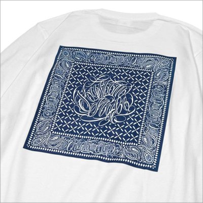 画像4: KustomStyle カスタムスタイル FUCKIN' BANDANA L/S Tシャツ WHITE