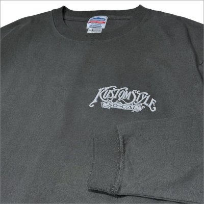 画像5: KustomStyle カスタムスタイル RINPYO L/S Tシャツ SUMI