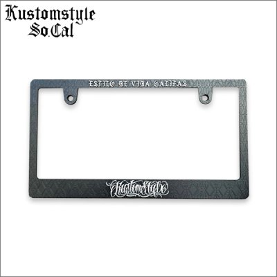 画像1: KustomStyle カスタムスタイル RAISED BANDANA ナンバープレート
