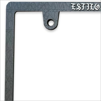 画像2: KustomStyle カスタムスタイル RAISED BANDANA ナンバープレート