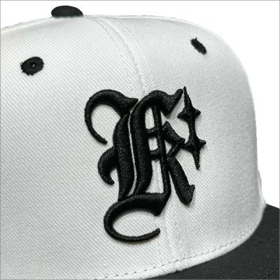 画像2: KustomStyle カスタムスタイル K DIA スナップバックCAP BLACK/WHITE
