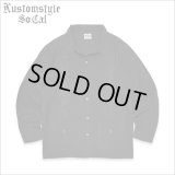 【送料無料】KustomStyle カスタムスタイル LONGROOF L/Sキューバシャツ BLACK