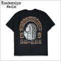 KustomStyle カスタムスタイル SIDEFACE Tシャツ BLACK