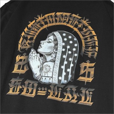 画像4: KustomStyle カスタムスタイル SIDEFACE Tシャツ BLACK