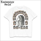 KustomStyle カスタムスタイル SIDEFACE Tシャツ WHITE