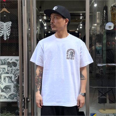 画像3: KustomStyle カスタムスタイル SIDEFACE Tシャツ WHITE