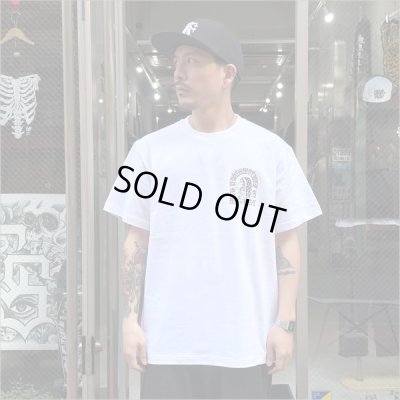 画像3: KustomStyle カスタムスタイル SIDEFACE Tシャツ WHITE