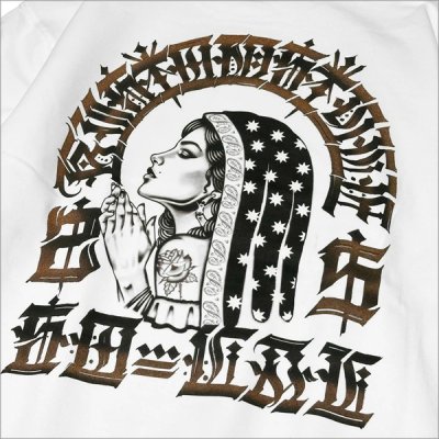 画像4: KustomStyle カスタムスタイル SIDEFACE Tシャツ WHITE