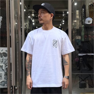 画像3: KustomStyle カスタムスタイル EYE Tシャツ WHITE