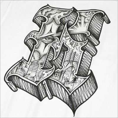 画像4: KustomStyle カスタムスタイル EYE Tシャツ WHITE