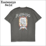 KustomStyle カスタムスタイル SHIP Tシャツ H.BLACK