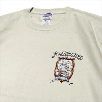 画像5: KustomStyle カスタムスタイル SHIP Tシャツ CREAM