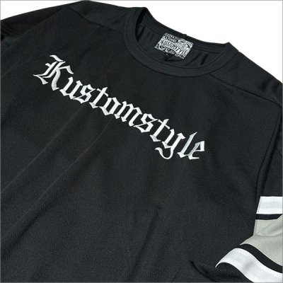 画像5: 【送料無料】KustomStyle カスタムスタイル 25TH BANDANA メッシュ ホッケージャージー BLACK	