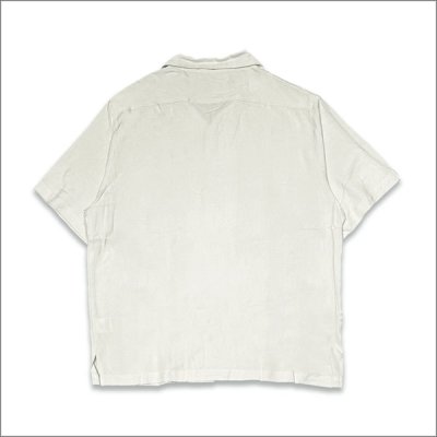 画像2: 【送料無料】KustomStyle カスタムスタイル LONGROOF S/S キューバシャツ OFF WHITE