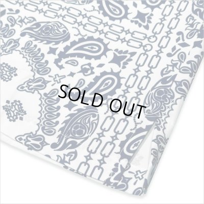 画像6: 【送料無料】KustomStyle カスタムスタイル NORM BANDANA S/S オープンカラーシャツ WHITE
