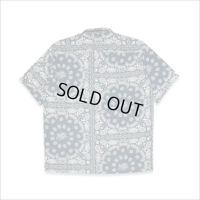 画像2: 【送料無料】KustomStyle カスタムスタイル NORM BANDANA S/S オープンカラーシャツ NAVY