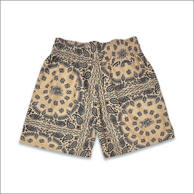 画像2: 【送料無料】KustomStyle カスタムスタイル NORM BANDANA ボードショーツ KHAKI