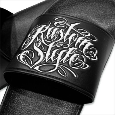 画像3: KustomStyle カスタムスタイル NORM MAKE IT RAIN サンダル BLACK