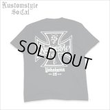 KustomStyle カスタムスタイル IRON CROSS 25th Tシャツ BLACK