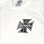画像5: KustomStyle カスタムスタイル IRON CROSS 25th Tシャツ WHITE (5)
