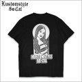 KustomStyle カスタムスタイル MG CHARLIE BROWN Tシャツ BLACK