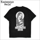 KustomStyle カスタムスタイル MG CHARLIE BROWN Tシャツ BLACK