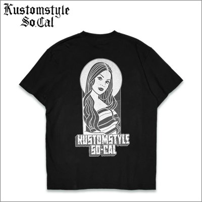 画像1: KustomStyle カスタムスタイル MG CHARLIE BROWN Tシャツ BLACK