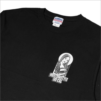 画像5: KustomStyle カスタムスタイル MG CHARLIE BROWN Tシャツ BLACK