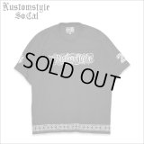 【送料無料】KustomStyle カスタムスタイル FUCKIN' SCRIPT- FOOTBALL JERSEY BLACK