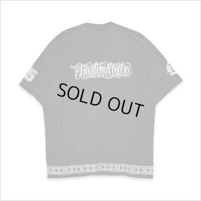 画像2: 【送料無料】KustomStyle カスタムスタイル FUCKIN' SCRIPT- FOOTBALL JERSEY BLACK