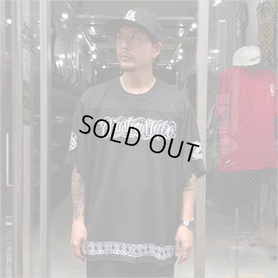 画像3: 【送料無料】KustomStyle カスタムスタイル FUCKIN' SCRIPT- FOOTBALL JERSEY BLACK