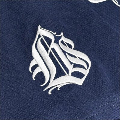 画像5: 【送料無料】KustomStyle カスタムスタイル FUCKIN' SCRIPT- FOOTBALL JERSEY NAVY