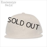 KustomStyle カスタムスタイル NORM LOGO スナップバックCAP COYOTE