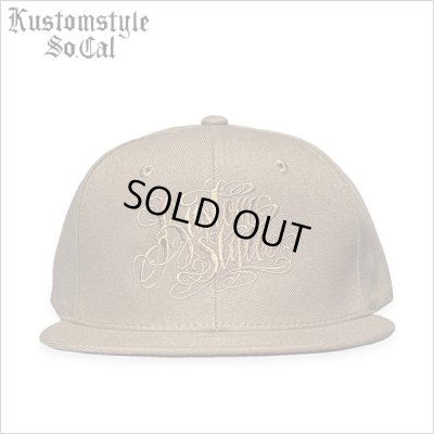 画像1: KustomStyle カスタムスタイル NORM LOGO スナップバックCAP COYOTE