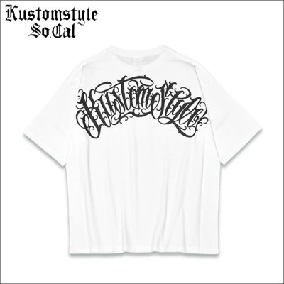 画像1: KustomStyle カスタムスタイル HAVOC BIG Tシャツ WHITE