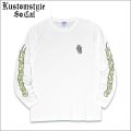 KustomStyle カスタムスタイル SHOEBOX L/S Tシャツ WHITE