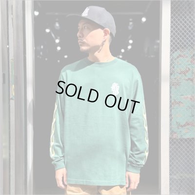 画像2: KustomStyle カスタムスタイル SHOEBOX L/S Tシャツ IVY GREEN