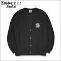 【送料無料】KustomStyle カスタムスタイル KS-DROP コーデュロイカーディガン BLACK