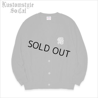 画像1: 【送料無料】KustomStyle カスタムスタイル KS-DROP コーデュロイカーディガン BLACK